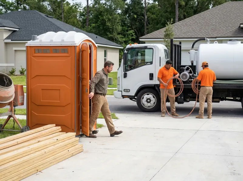 Construction Site Restroom Service in Jacksonville, FL